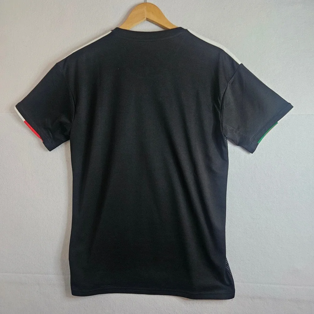 Adidas Mexico National Team Soccer Jersey Mens Medium Black Grey FMF Climalite